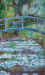 Nach Monet "Japanische Brücke" (Privatbesitz)