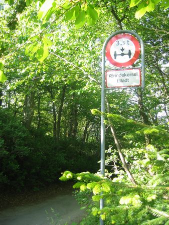 Bornholms Verkehrszeichen