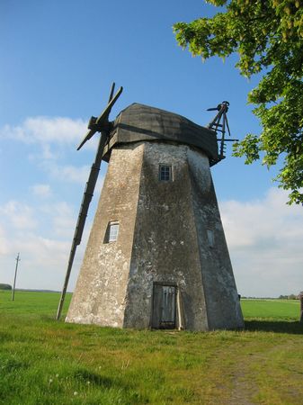 Flügellose Windmühle